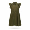 Patrizia Pepe Blusenkleid mit Unterrock Olive 2A2219 A9B9 G510.jpg