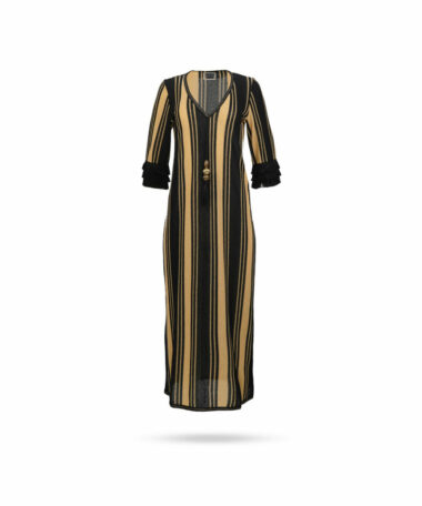 Pho Firenze 4313008 Kleid Gold Schwarz.jpg