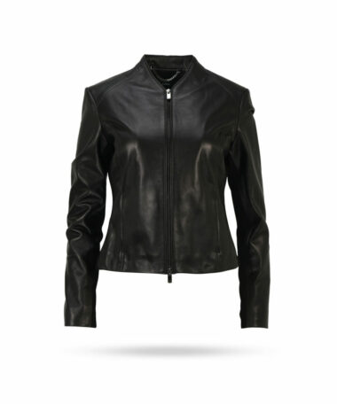 Arma Lederjacke 007L216035 02 Stevie Lamb Butter Schwarz 1