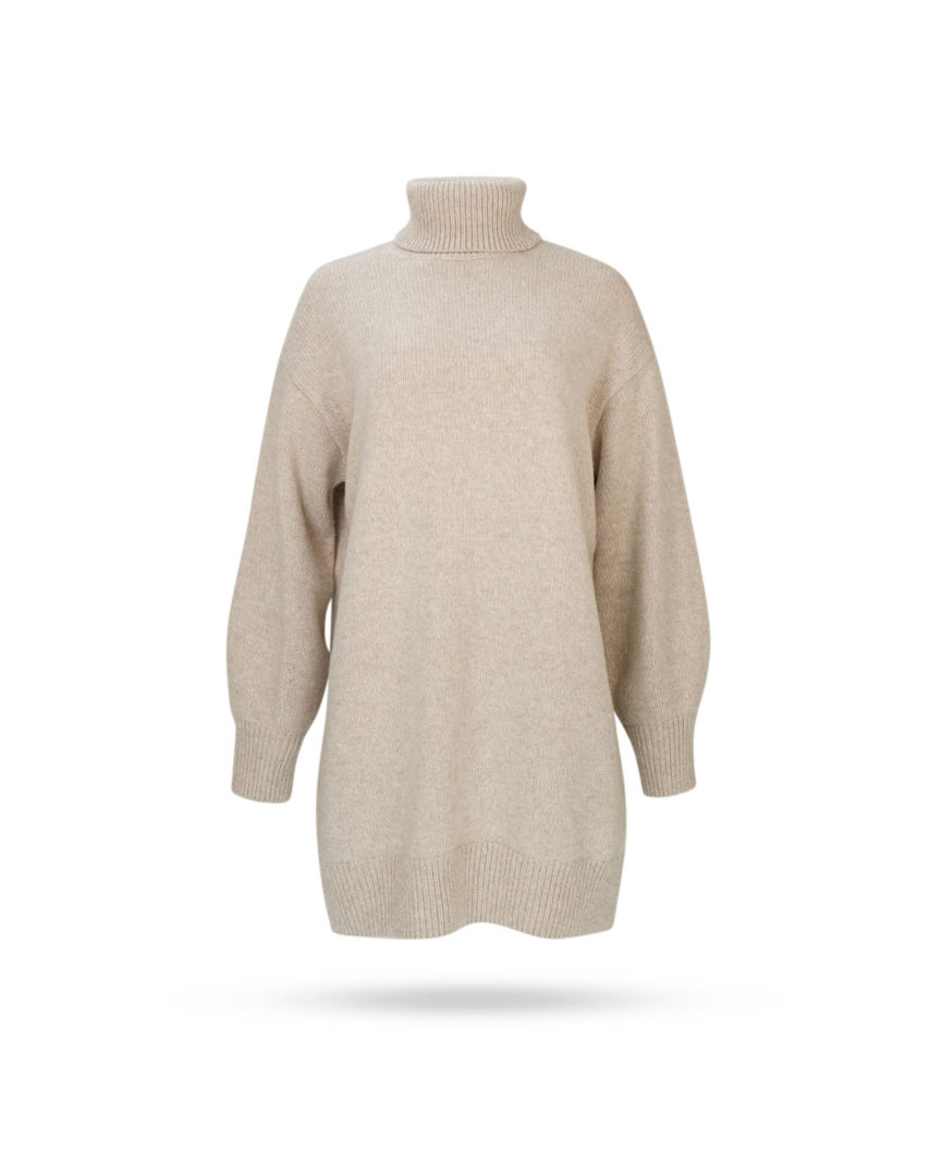 Drykorn-Jardany-Strickkleid-Beige-Jardany-60476 Drykorn Jardany Strickkleid Beige Jardany 60476