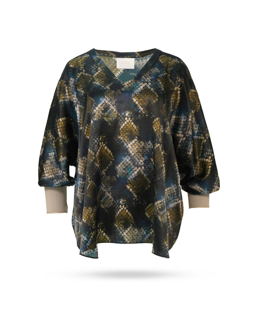 IVI-Wild-Oversized-Seidenbluse-Dunkelblau-21201045 IVI Wild Oversized Seidenbluse Dunkelblau 21201045