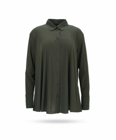 Japan TKY Milly Longbluse Milly214 519 Dunkelgruen