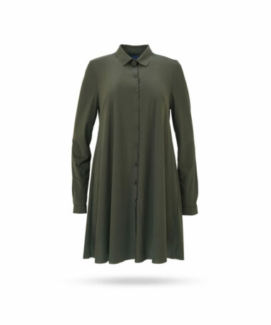 Japan TKY Minikleid Emi214 519 Dunkelgruen