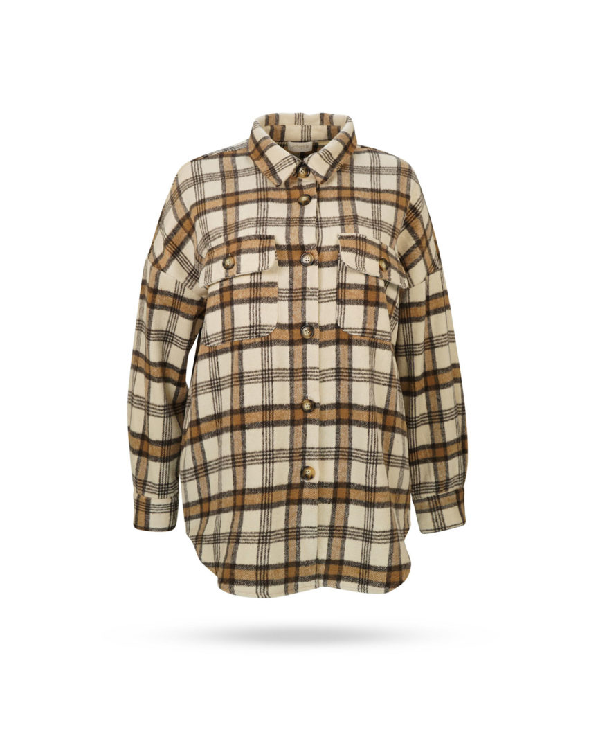 JcSophie-Jackson-Flanellhemd-Vanille-J2004-102 JcSophie Jackson Flanellhemd Vanille J2004 102