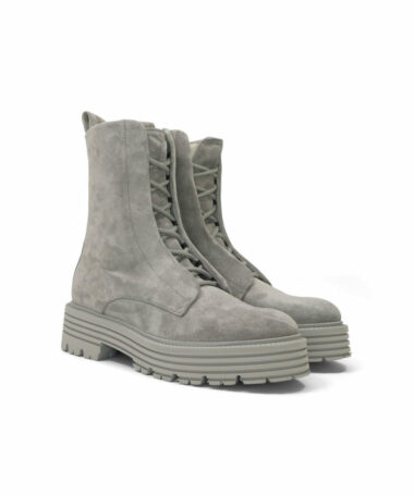 Kennel Schmenger Stiefel Suede Steingrau Leder 61 34430 744 2