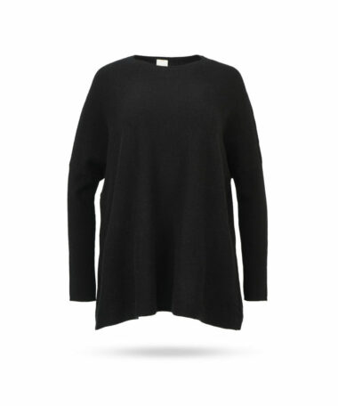 Mary Yve Cashmere Longpulli Schwarz 50221 200