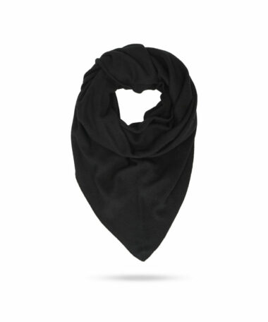 Mary Yve Dreieckstuch Cashmere Schwarz
