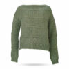 Mary Yve Grobstrick Pullover Schilfgruen 87020 652