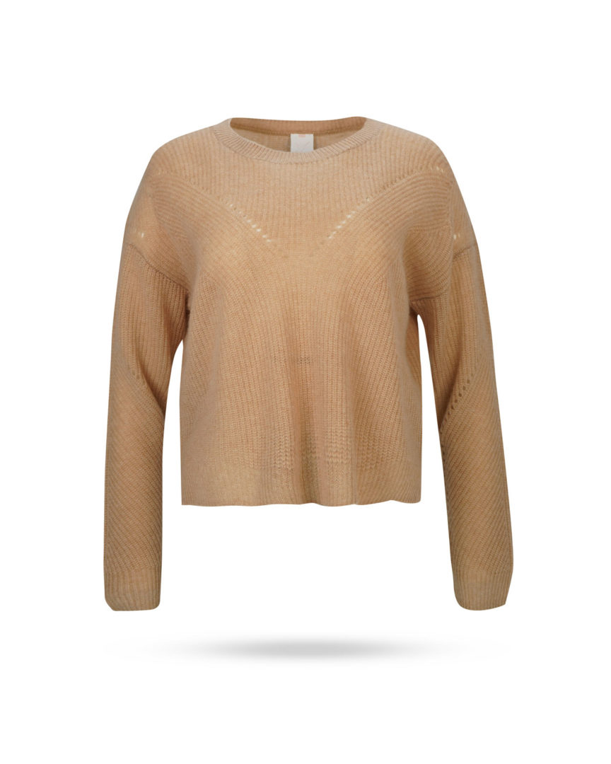 Mary-Yve-RH-Pullover-Fancy-Strick-Nude-50254-933 Mary Yve RH Pullover Fancy Strick Nude 50254 933
