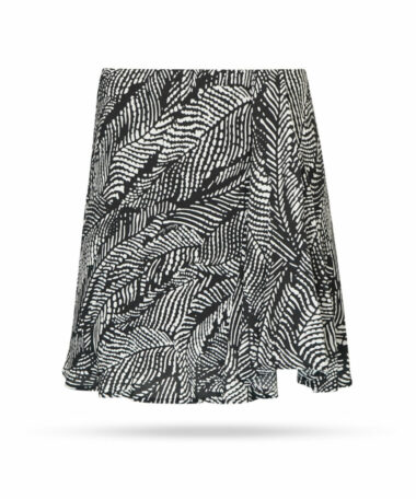 Patrizia Pepe 2G0820 A904 Skirt Black Aboriginal