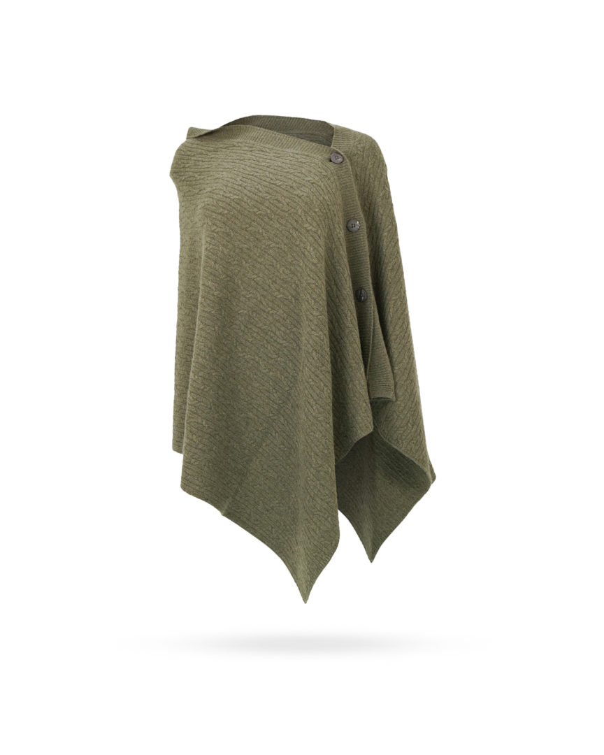 Poncho-Gruen Poncho Gruen