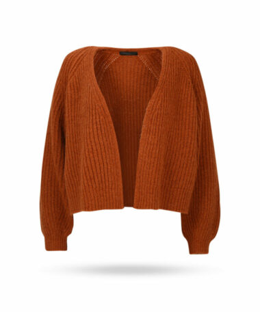 Drykorn Manui Grobstrick Cardigan Kürbis 88447 4000