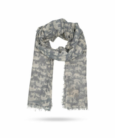 Hemisphere Bluck Schal Print Rauchblau Bluck BWB