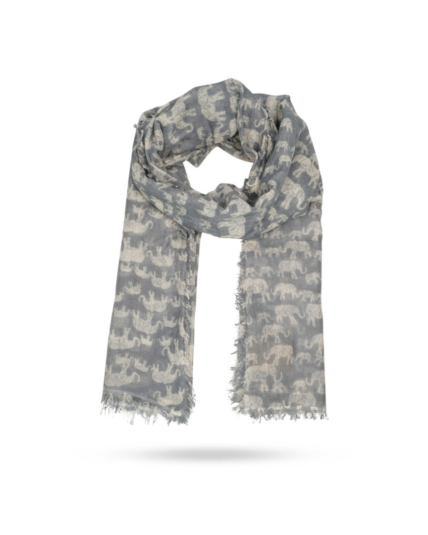 Hemisphere-Bluck-Schal-Print-Rauchblau-Bluck-BWB Hemisphere Bluck Schal Print Rauchblau Bluck BWB