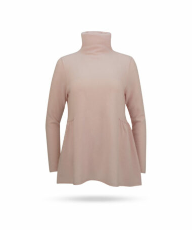 Hemisphere Cashmere Pullover Schalkragen Rosa 2121308 4 1