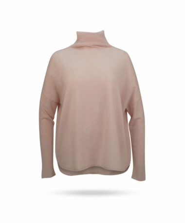 Hemisphere Cashmere Pullover Schalkragen Rosa 2121337 4
