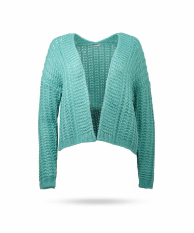 Hemisphere Grobstrick Cardigan Turkis 2122030