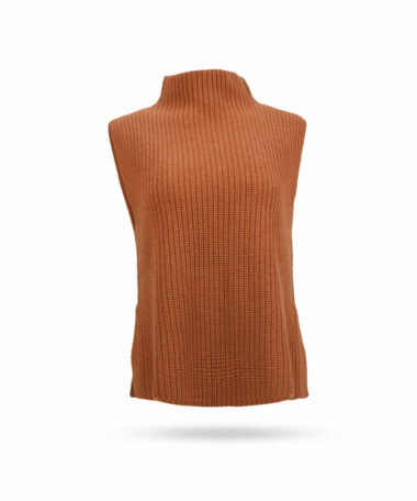 Hemisphere Grobstrick Pullunder Cognac 2124607SY 17 7251 1