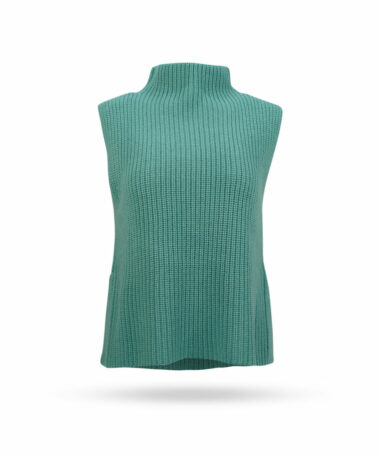 Hemisphere Grobstrick Pullunder Turkis 2124607SY 17 6022 1