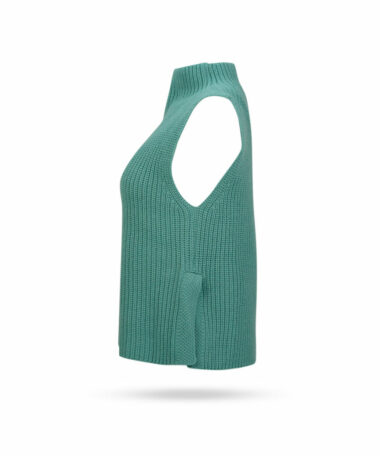 Hemisphere Grobstrick Pullunder Turkis 2124607SY 17 6022 2