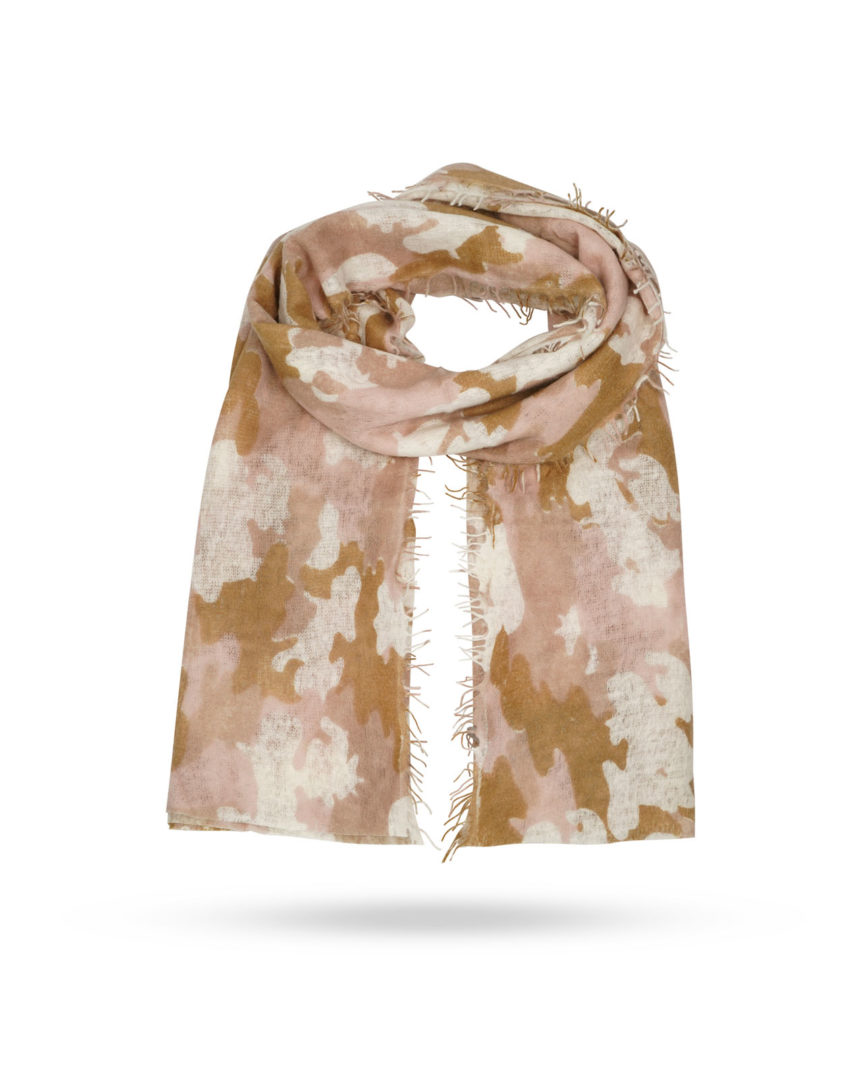 Hemisphere-Pamouflage-Cahmere-Schal-Camel-Cl Hemisphere Pamouflage Cahmere Schal Camel Cl