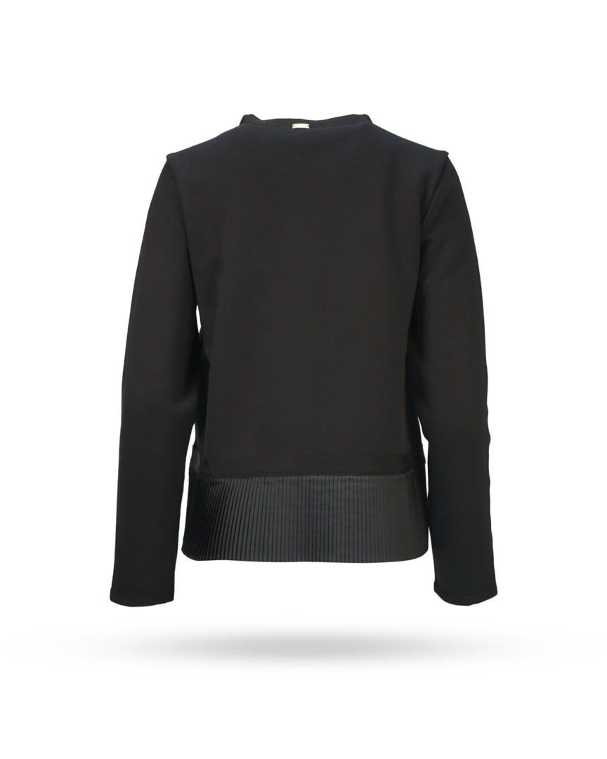 Herno-Daunen-Jersey-Jacke-Schwarz-JP0002D-2 Herno Daunen Jersey Jacke Schwarz JP0002D 2