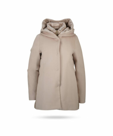 Herno Wollmantel mit Dauneneinsatz Kreide PI1346D 2