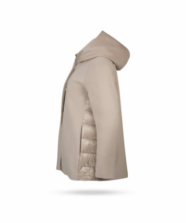 Herno Wollmantel mit Dauneneinsatz Kreide PI1346D 3