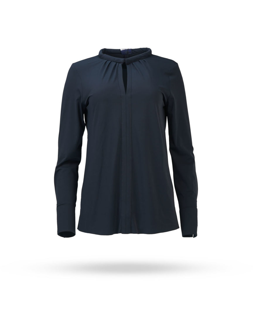 Japan-TKY-Azra-Athletic-Bluse-blau Japan TKY Azra Athletic Bluse blau