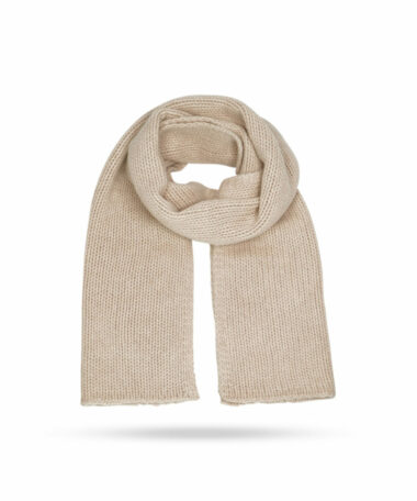 Mary Yve Cashmere Grobstrick Schal Beige 50243 932
