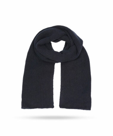 Mary Yve Cashmere Grobstrick Schal Dunkelblau 50243 300