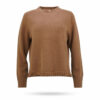 Mary Yve Cashmere Pullover mit Fransen Nougat 50227 713