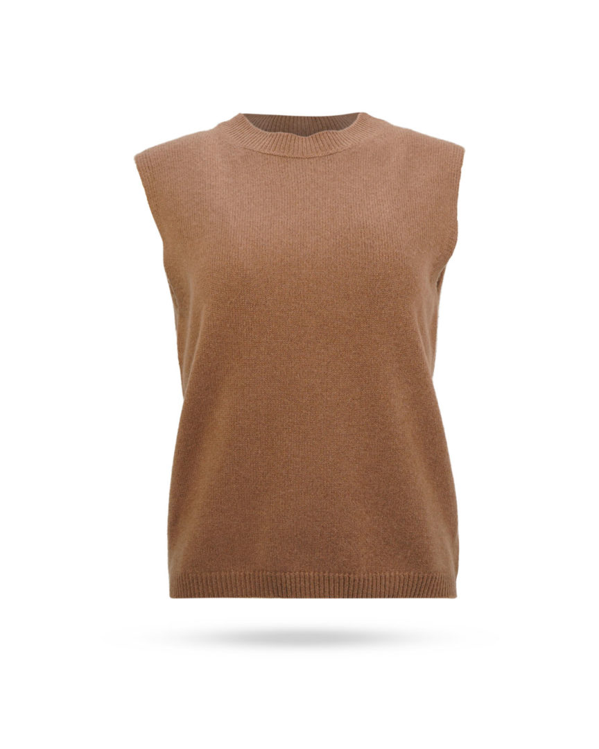 Mary-Yve-Cashmere-Pullunder-Nougat-50226-713 Mary Yve Cashmere Pullunder Nougat 50226 713