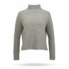 Mary Yve Grobstrick Cashmere Pullover Hellgrau 50236 824