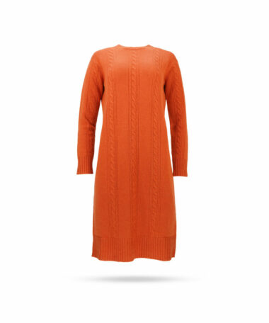 Max Mara Paese Strickkleid mit Schalkragen Kurbis MM12069 2