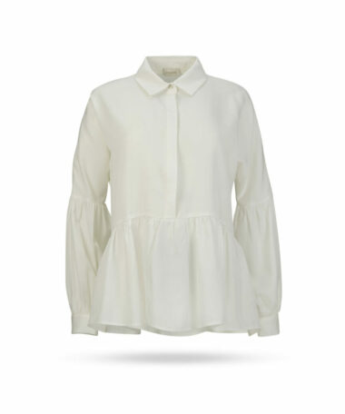 Jc Sophie Kent Bluse mit Volants Naturweiss K3006 101 1