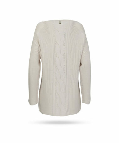 Patrizia Pepe 2M4123 A901 Maglia White Stone 1