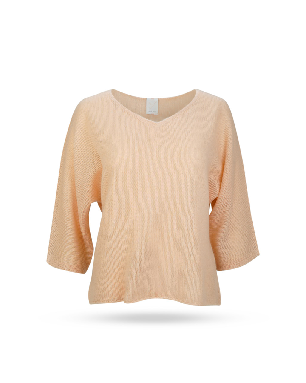 Mary-Yve-Cashmere-Pullover-Apricot-50283 Mary-Yve-Cashmere-Pullover-Apricot-50283