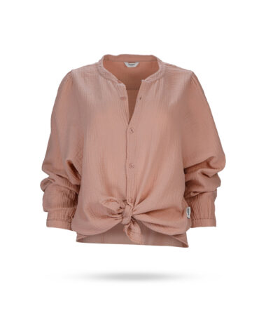 Penn-Ink-Bluse-gewaffelt-Apricot-S22T722-211