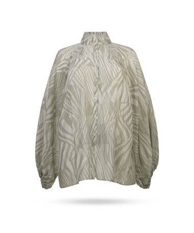 Repeat-Bluse-mit-Ballonarm-Schilfgruen-600536-1