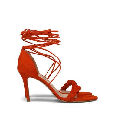 Fabio-Rusconi-Tiemchen-Sandalen-zum-Binden-Orangerot-2135-margo-1