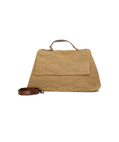 Ibeliv-Lahady-Basttasche-Karamell