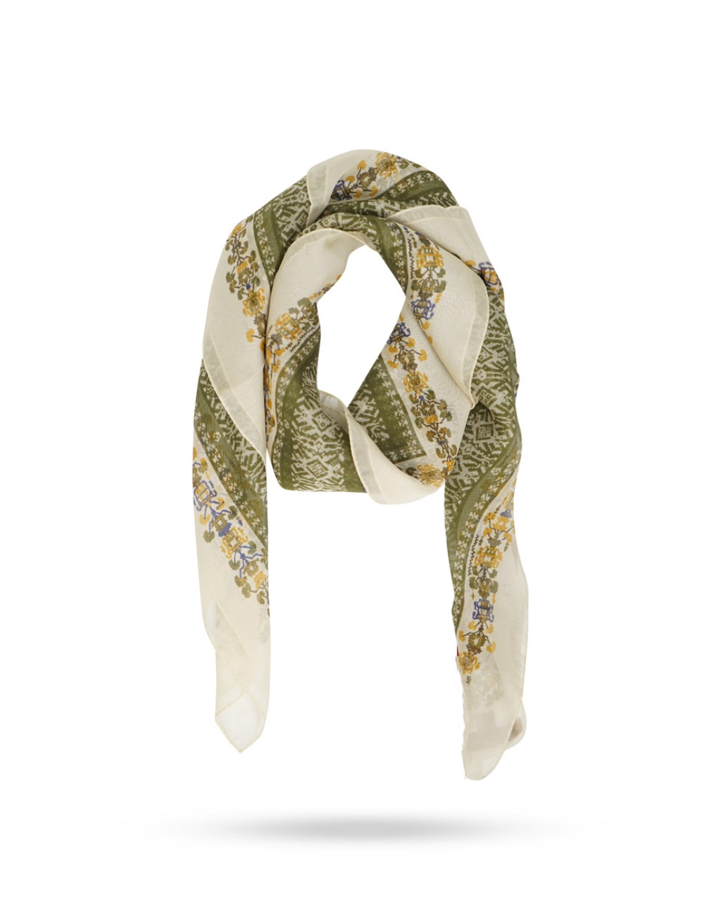 Max-Mara-Tuch-Moosgruen Max Mara Tuch Moosgruen