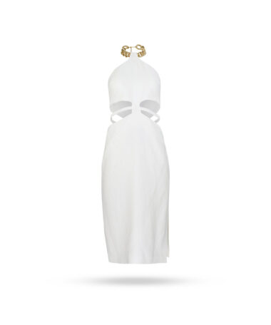 Patrizia-Pepe-Abito-Dress-Sand-White-2A2404-A052-1