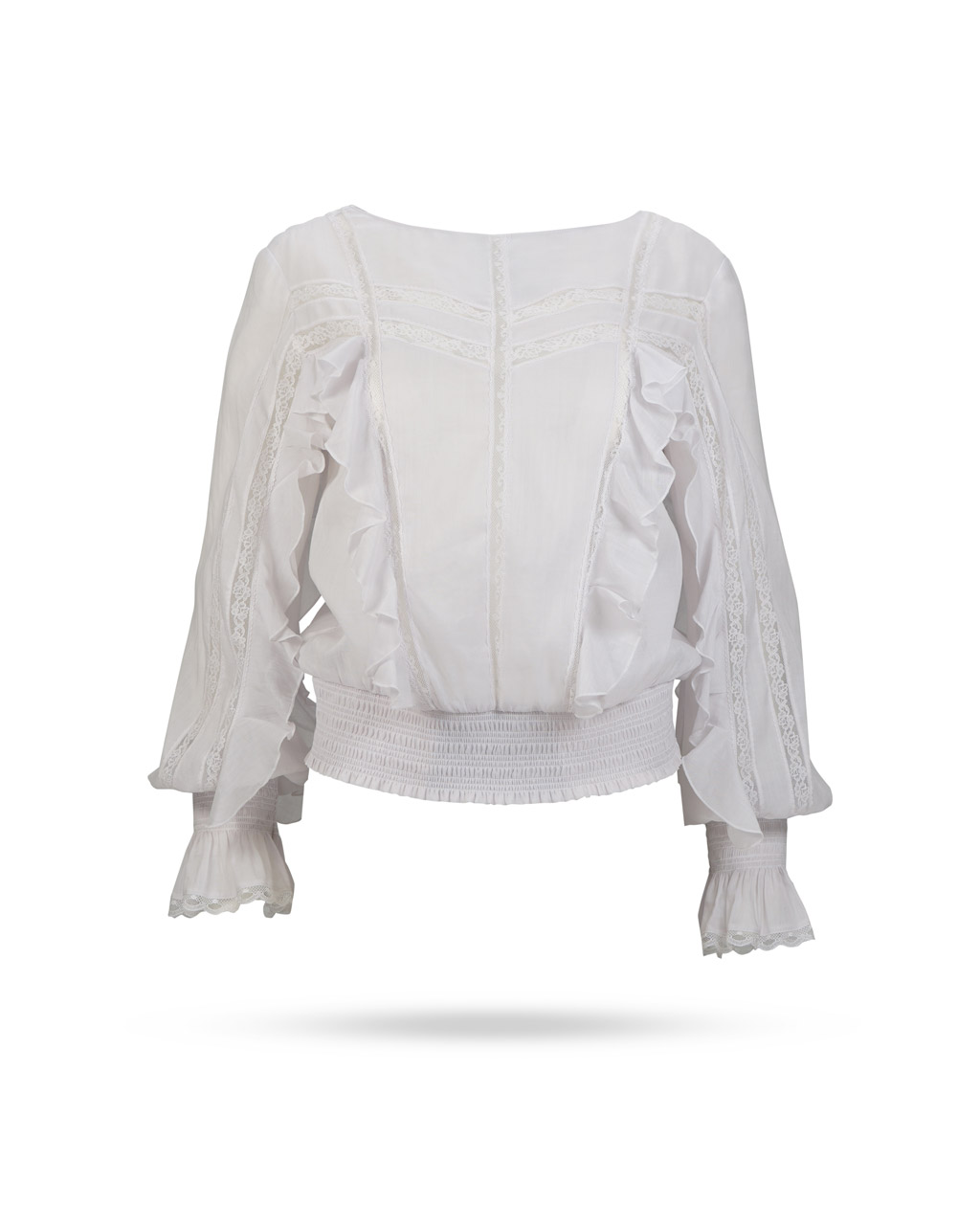 Patrizia-Pepe-Bluse-mit-Spitzeneinsatzen-Rose-2C1362-A071-1 Patrizia-Pepe-Bluse-mit-Spitzeneinsätzen-Rose-2C1362-A071-1