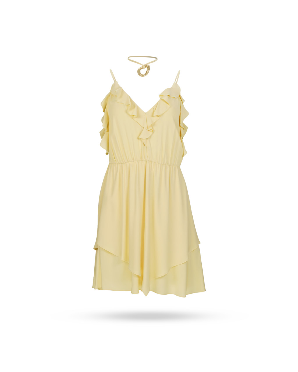 Patrizia-Pepe-Tragerkleid-Pastellgelb-2A2348-A8I1-2 Patrizia-Pepe-Tragerkleid-Pastellgelb-2A2348-A8I1-2