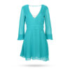 Patrizia-Pepe-Kleid-mit-Ketten-Turkis-2A2428-A060-1