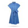 Soluzione-Blusenkleid-mit-Gurtel-Mid-Blue-1205-200-2