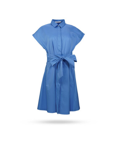 Soluzione-Blusenkleid-mit-Gurtel-Mid-Blue-1205-200-2