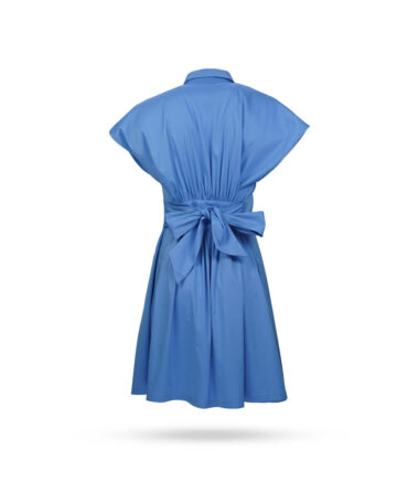 Soluzione-Blusenkleid-mit-Gurtel-Mid-Blue-1205-200-3